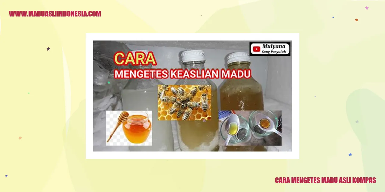 Madu Asli Kompas