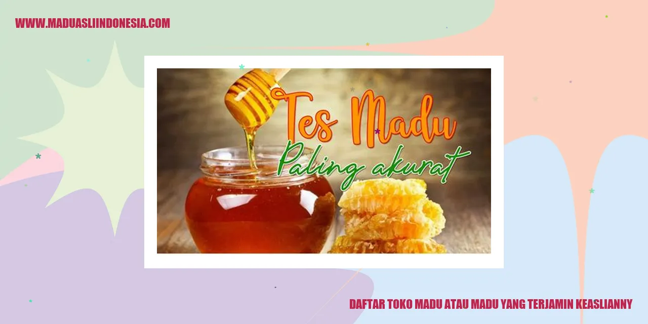 Madu Bumi Asli