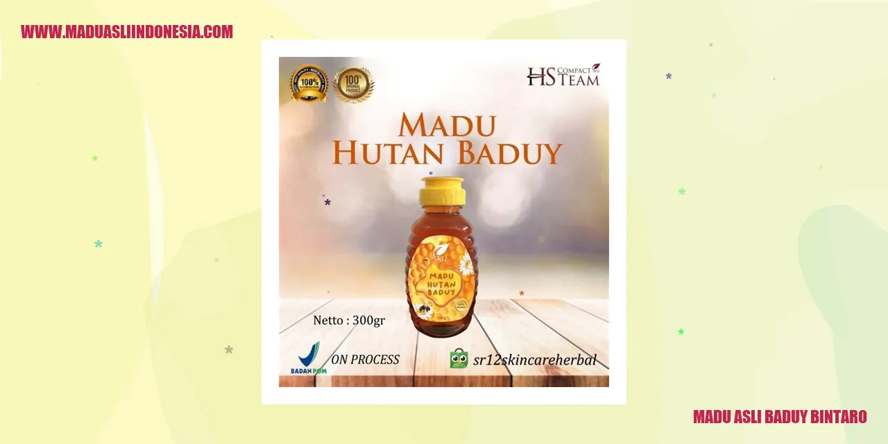 Madu Asli Baduy Bintaro