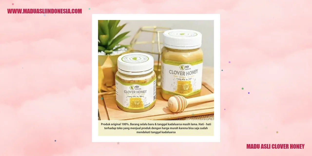 Madu Asli Clover Honey