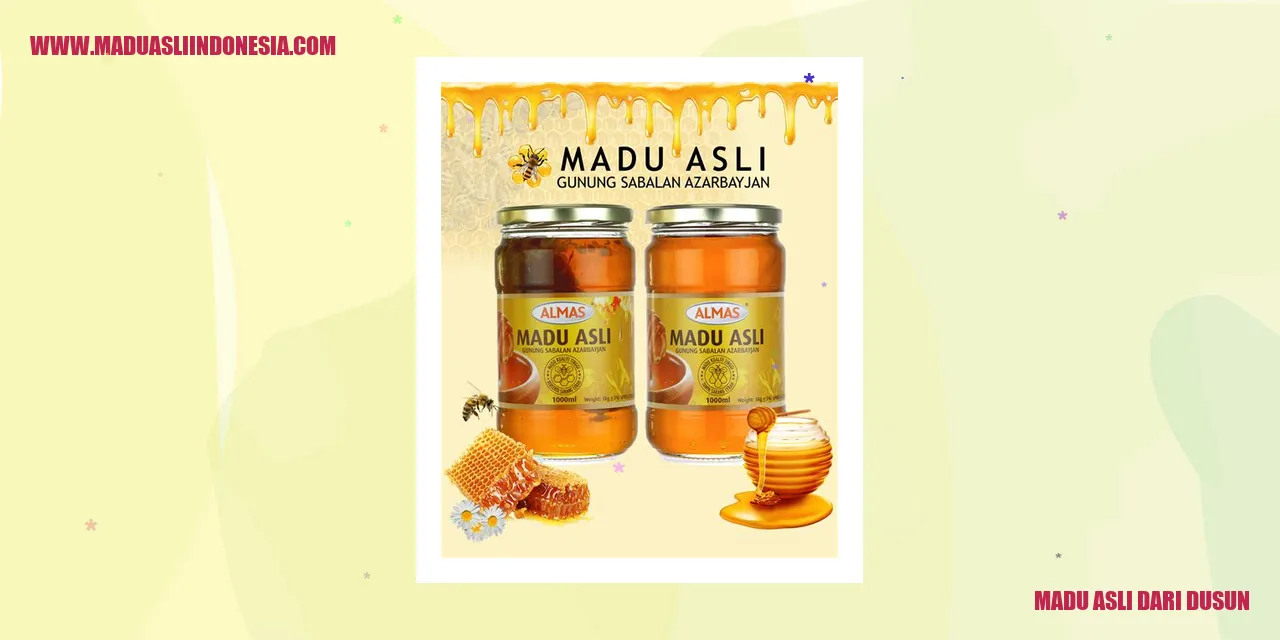 madu asli dari dusun