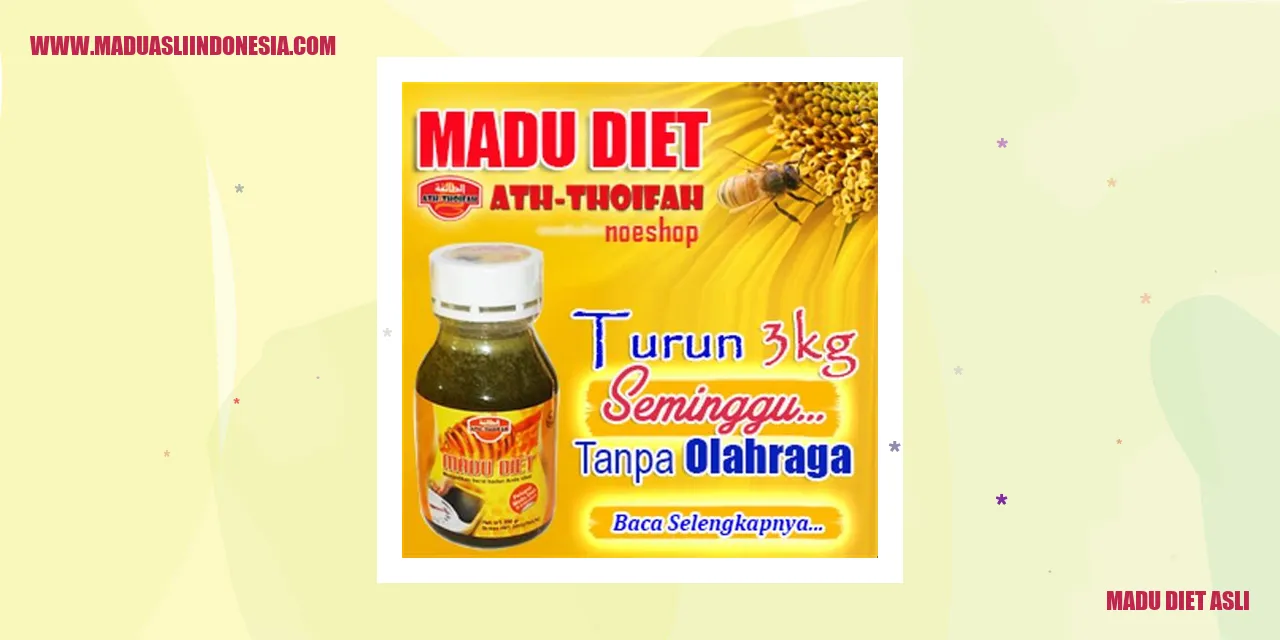 madu diet asli