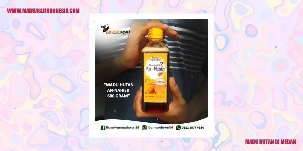 madu hutan di medan