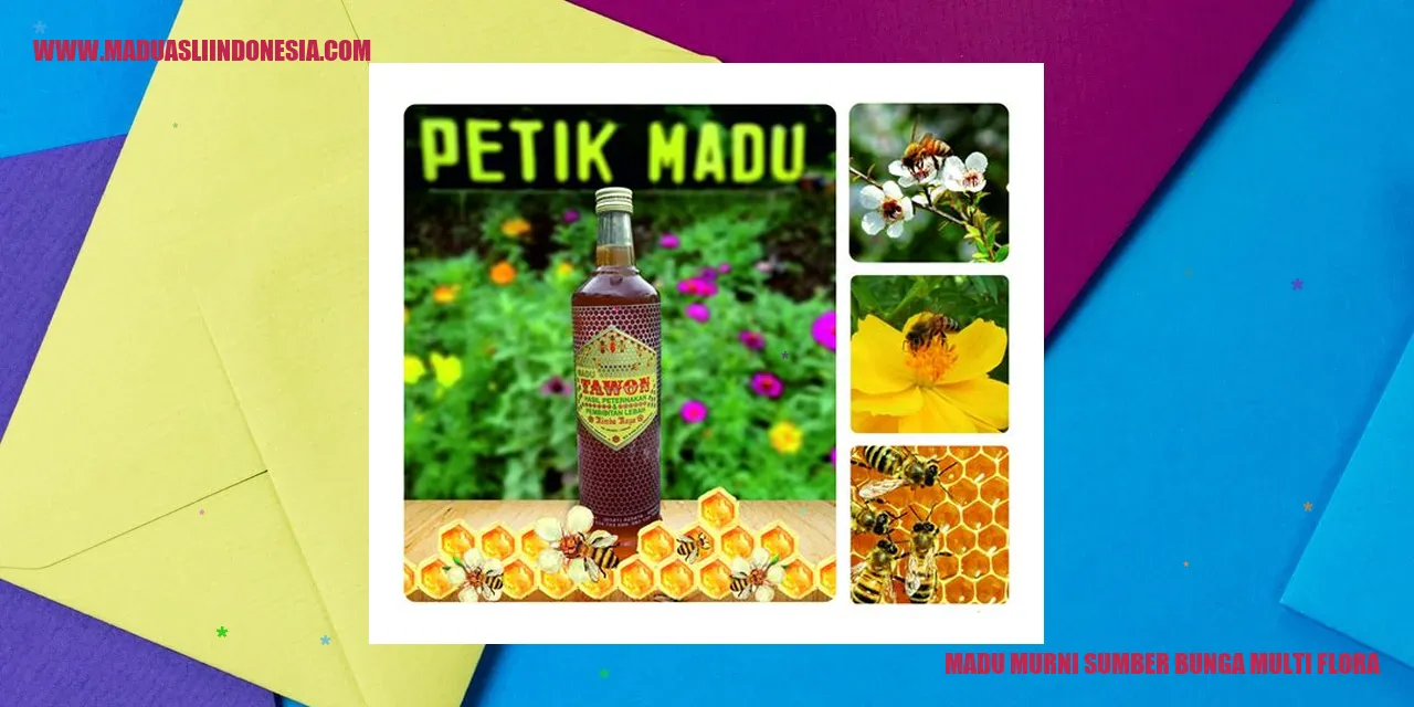 Madu Murni Sumber Bunga Multi Flora