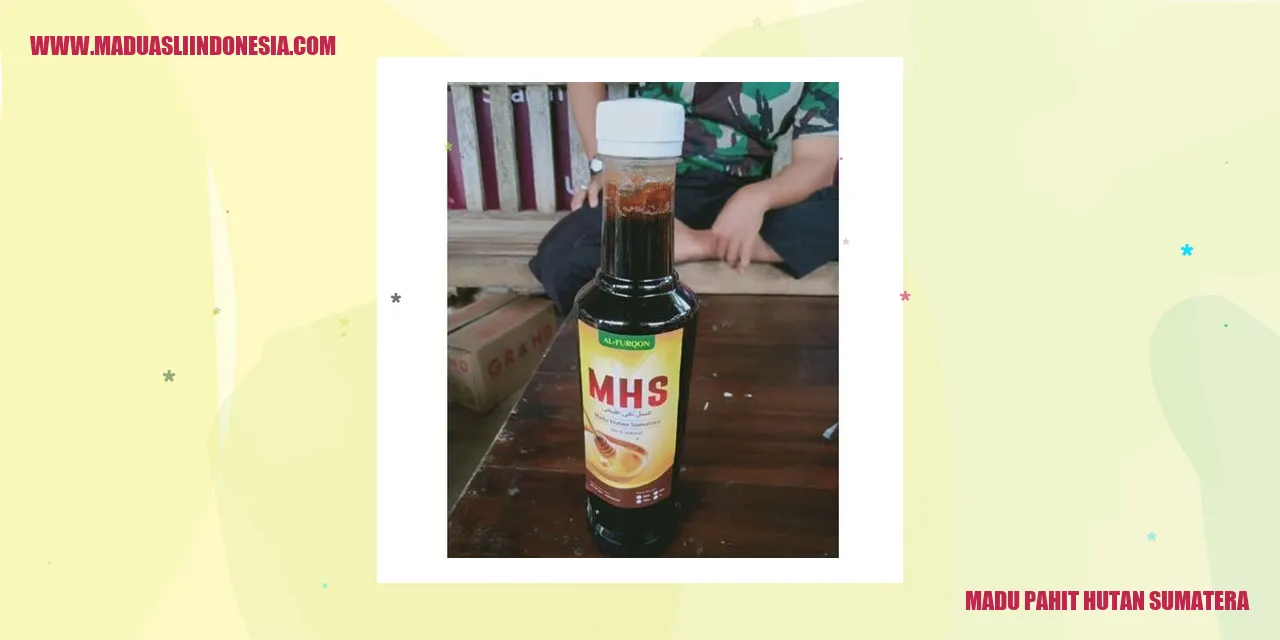 Gambar Madu Pahit Hutan Sumatera
