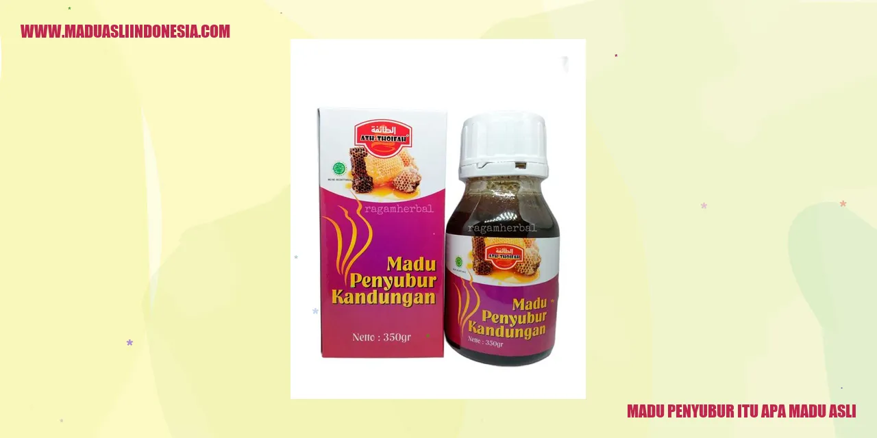 Madu Penyubur