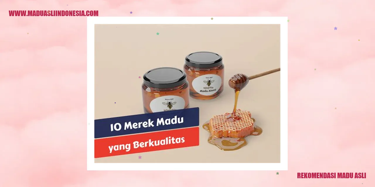 Madu Asli Indonesia