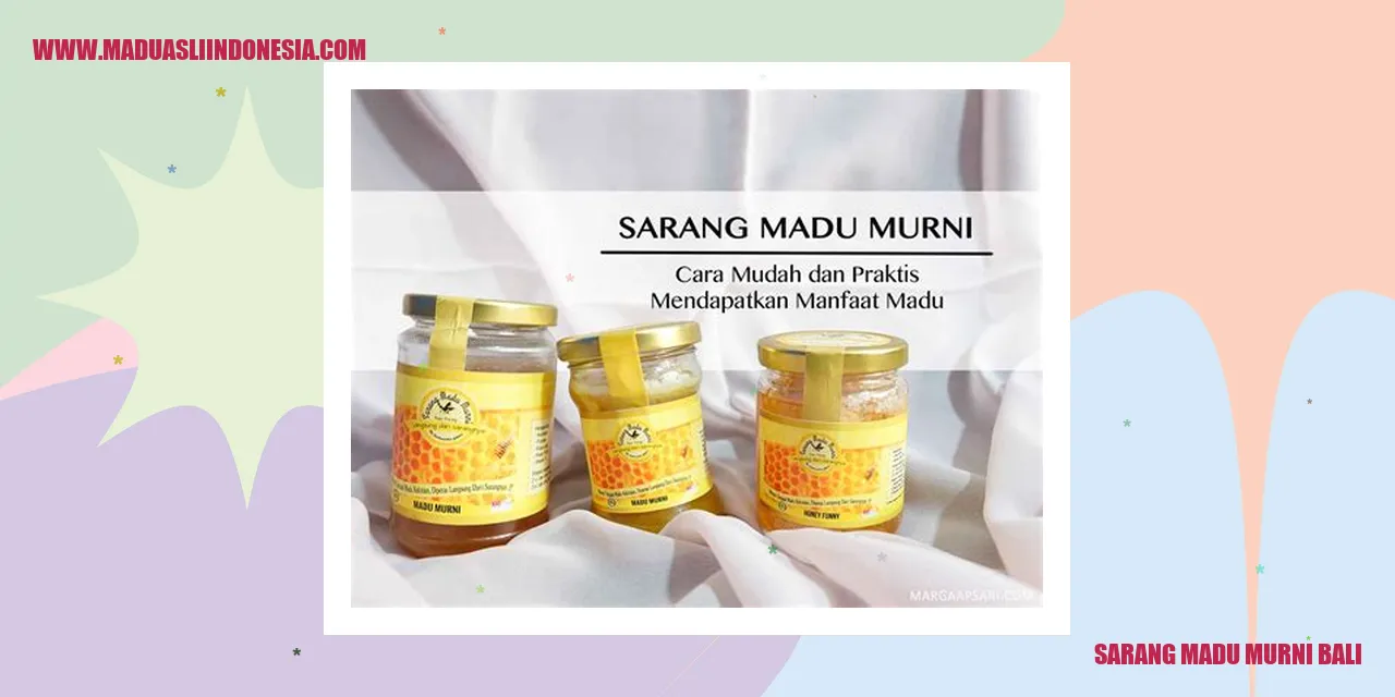 Sarang Madu Murni Bali